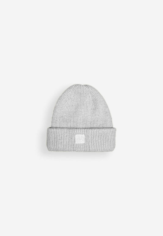Army Wool Hook Beanie grey melange