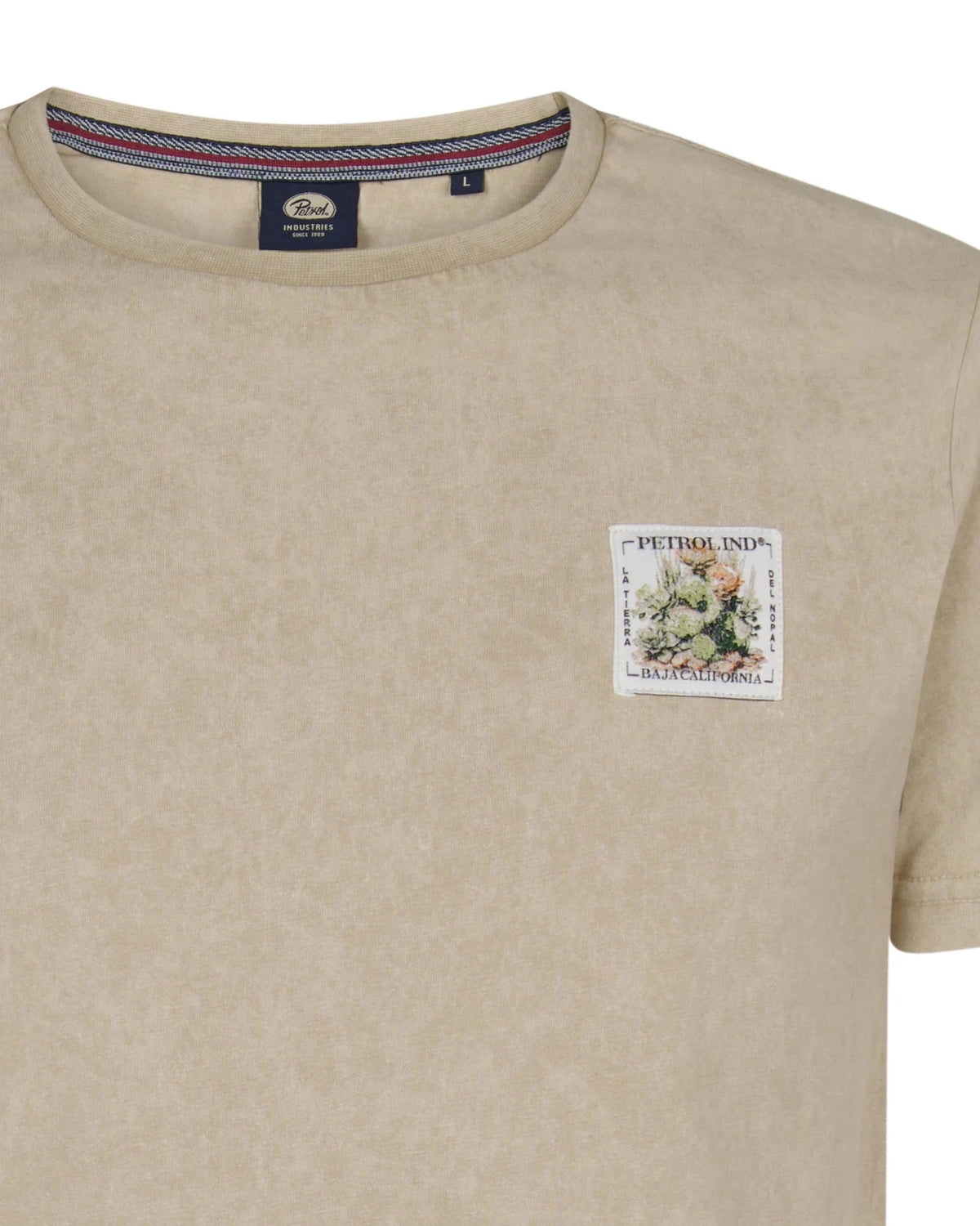 Men T-Shirt SS light tan | Bildmaterial bereitgestellt von SHOES.PLEASE.