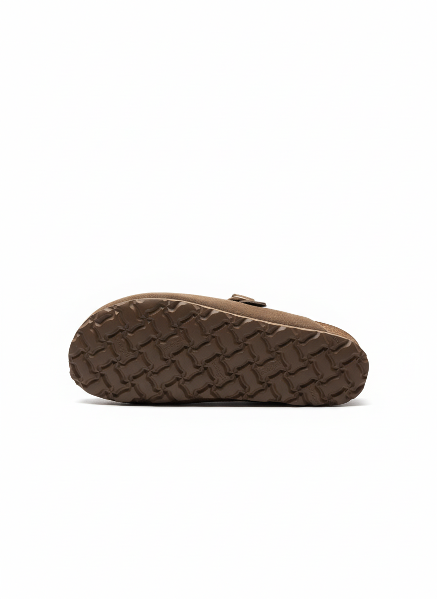ZUECO-260 Zueco plano SERRAJE lodo | Bildmaterial bereitgestellt von SHOES.PLEASE.