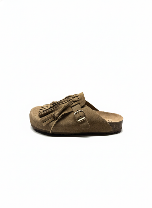ZUECO-260 Zueco plano SERRAJE mushroom