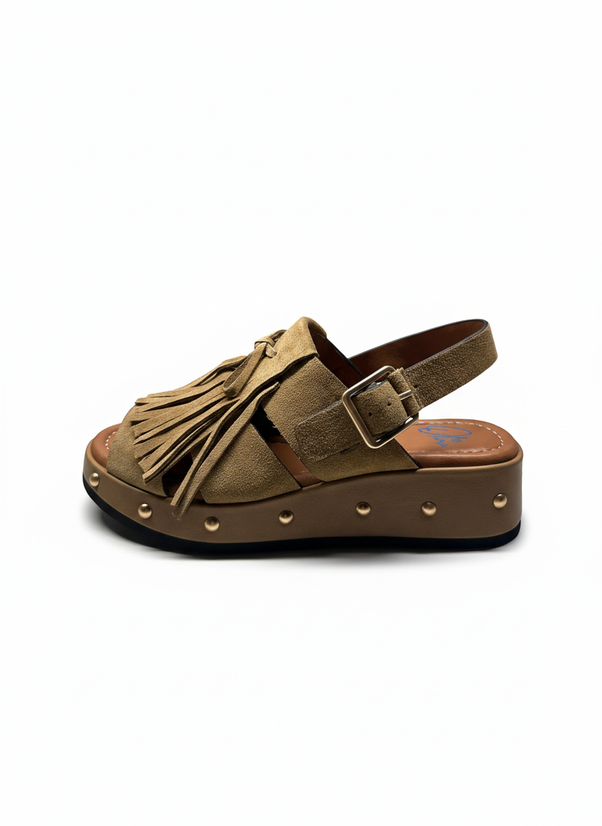 GILDA-B1 suede camel | Bildmaterial bereitgestellt von SHOES.PLEASE.