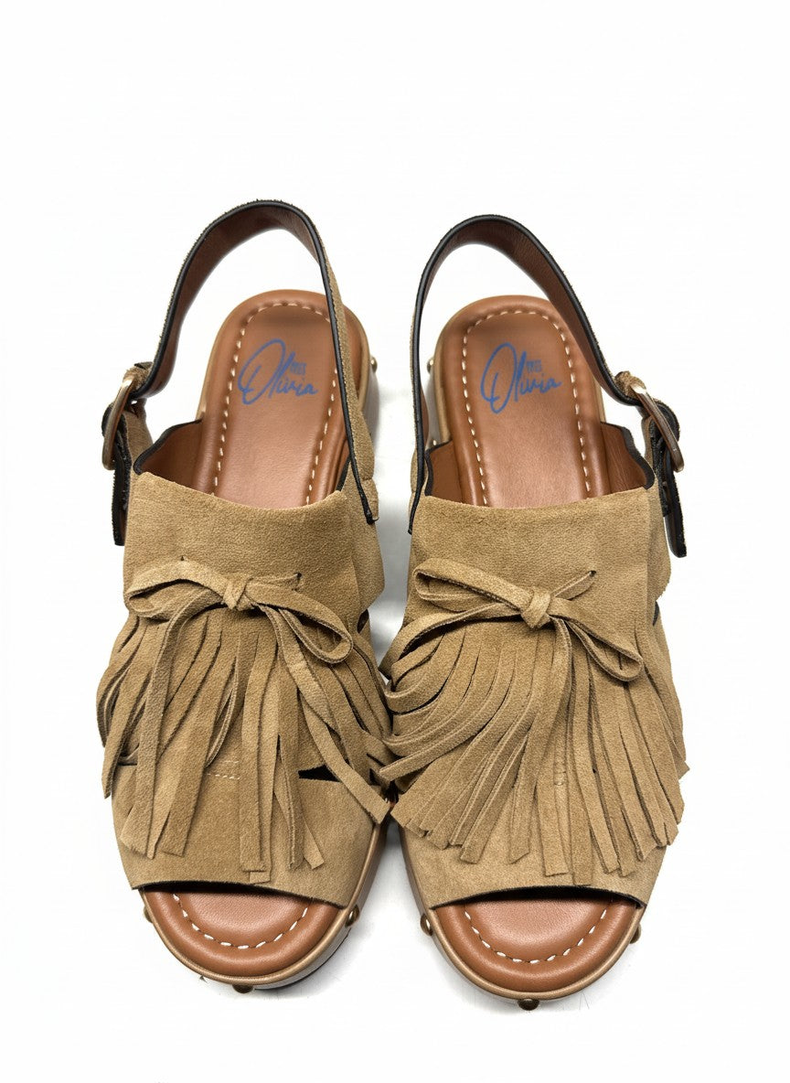 GILDA-B1 suede camel | Bildmaterial bereitgestellt von SHOES.PLEASE.