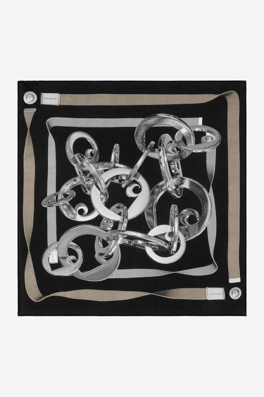 Charms Belt BandanaCharm Belt Print, Bla