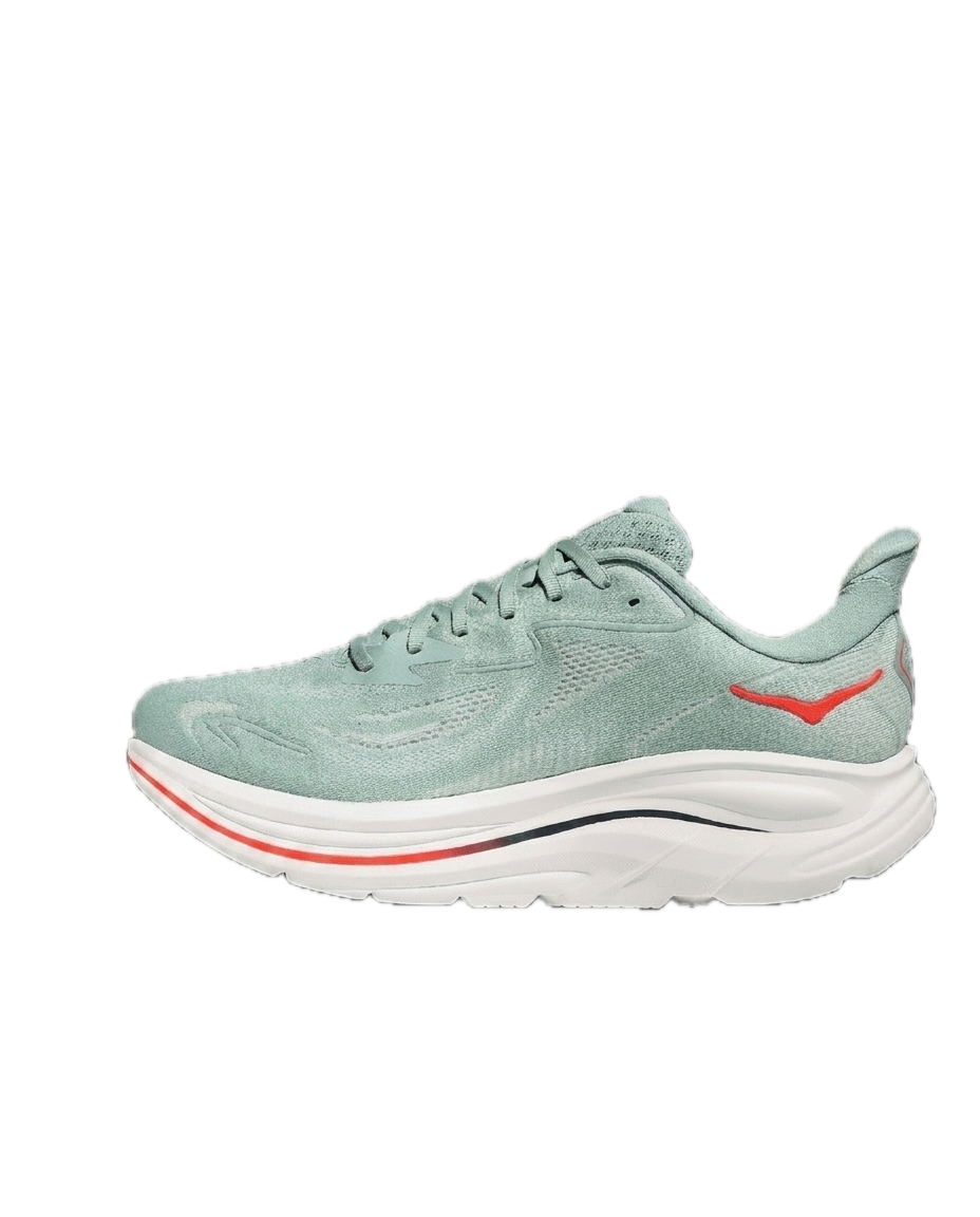 M Clifton 10 sage/neon flame | Bildmaterial bereitgestellt von SHOES.PLEASE.