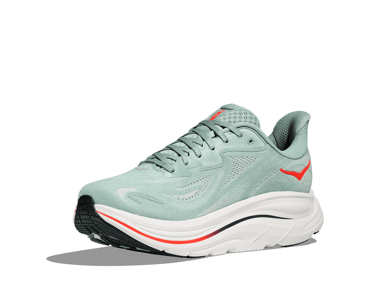 M Clifton 10 sage/neon flame | Bildmaterial bereitgestellt von SHOES.PLEASE.