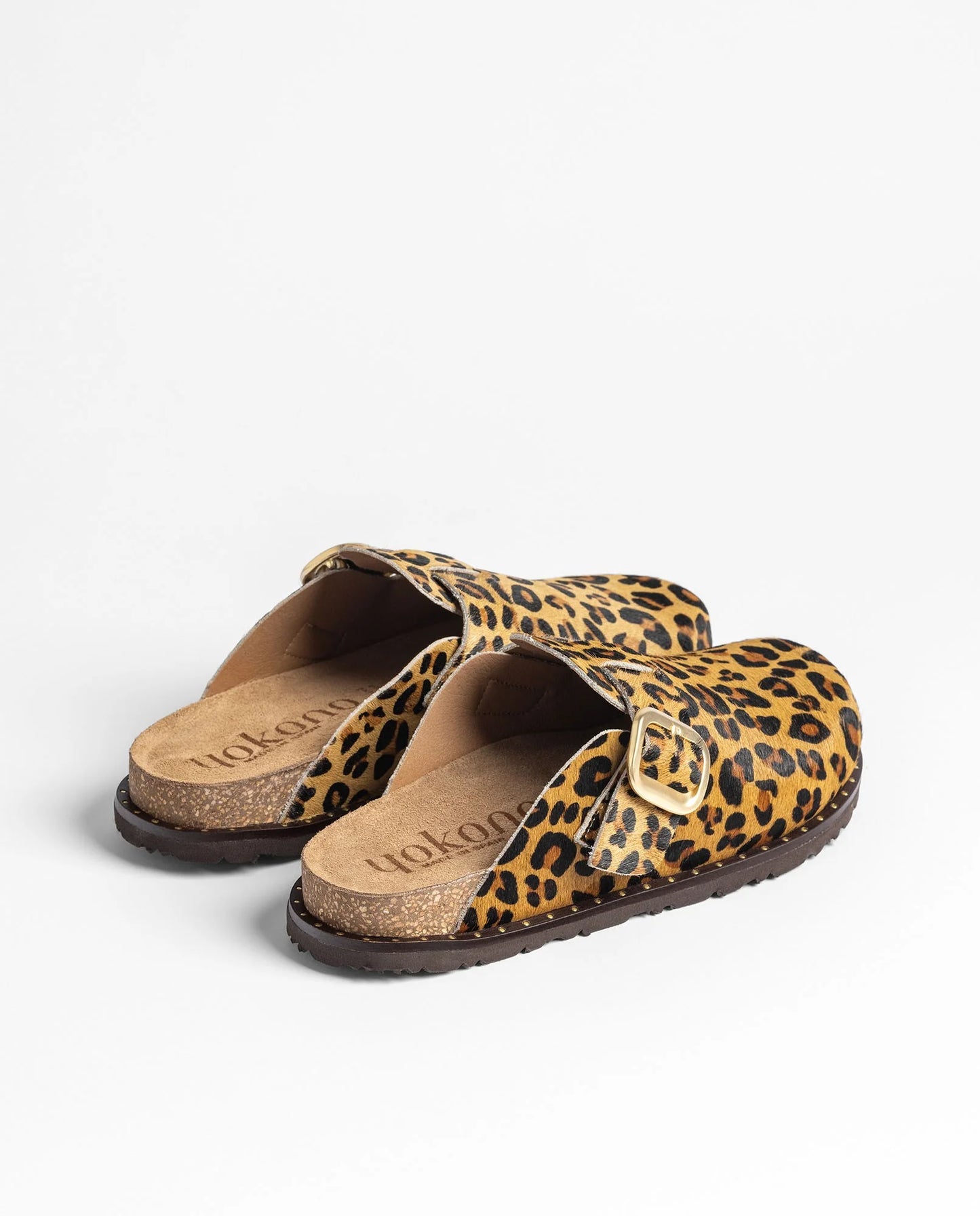BOLUS-599 Zueco plano Leoprado natural | Bildmaterial bereitgestellt von SHOES.PLEASE.