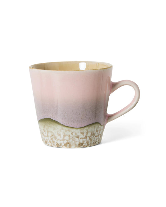 70s ceramics: americano mug, muse multicolour