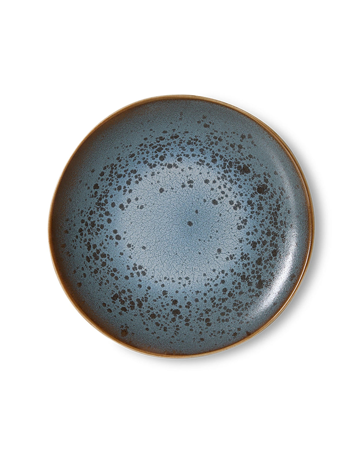 70s ceramics: side plate, mineral (set of 2) blue | Bildmaterial bereitgestellt von SHOES.PLEASE.