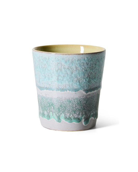70s ceramics: coffee mug, ozon multicolour