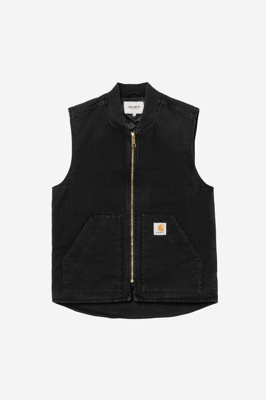 Classic Vest black/stone canvas