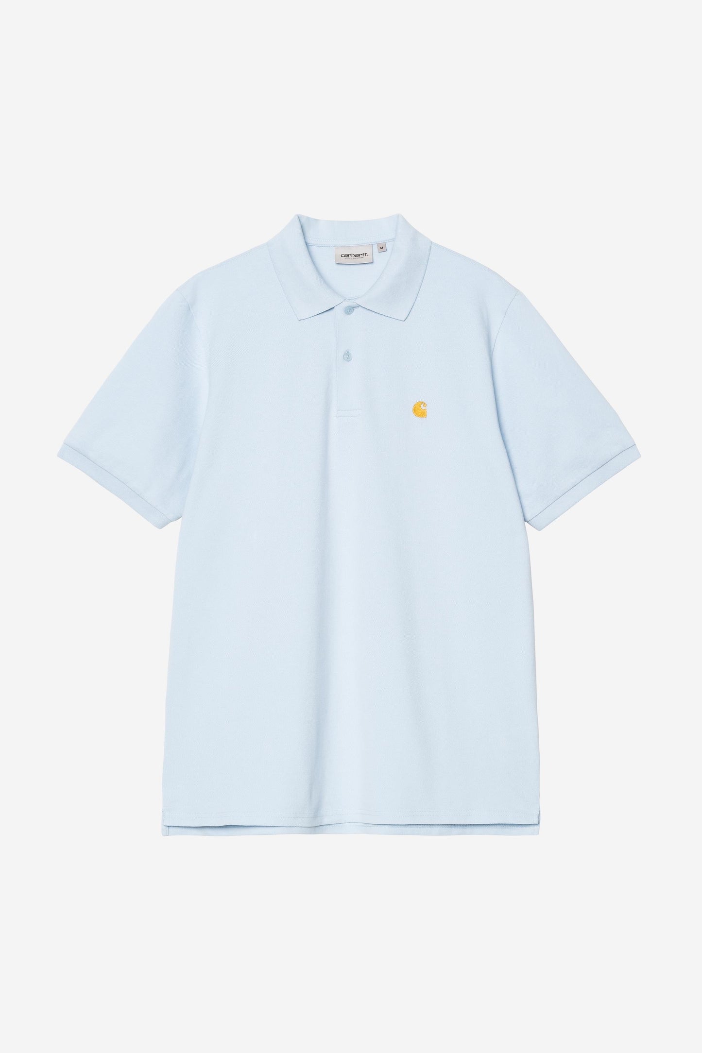 S/S Chase Pique Polo air sky/gold | Bildmaterial bereitgestellt von SHOES.PLEASE.