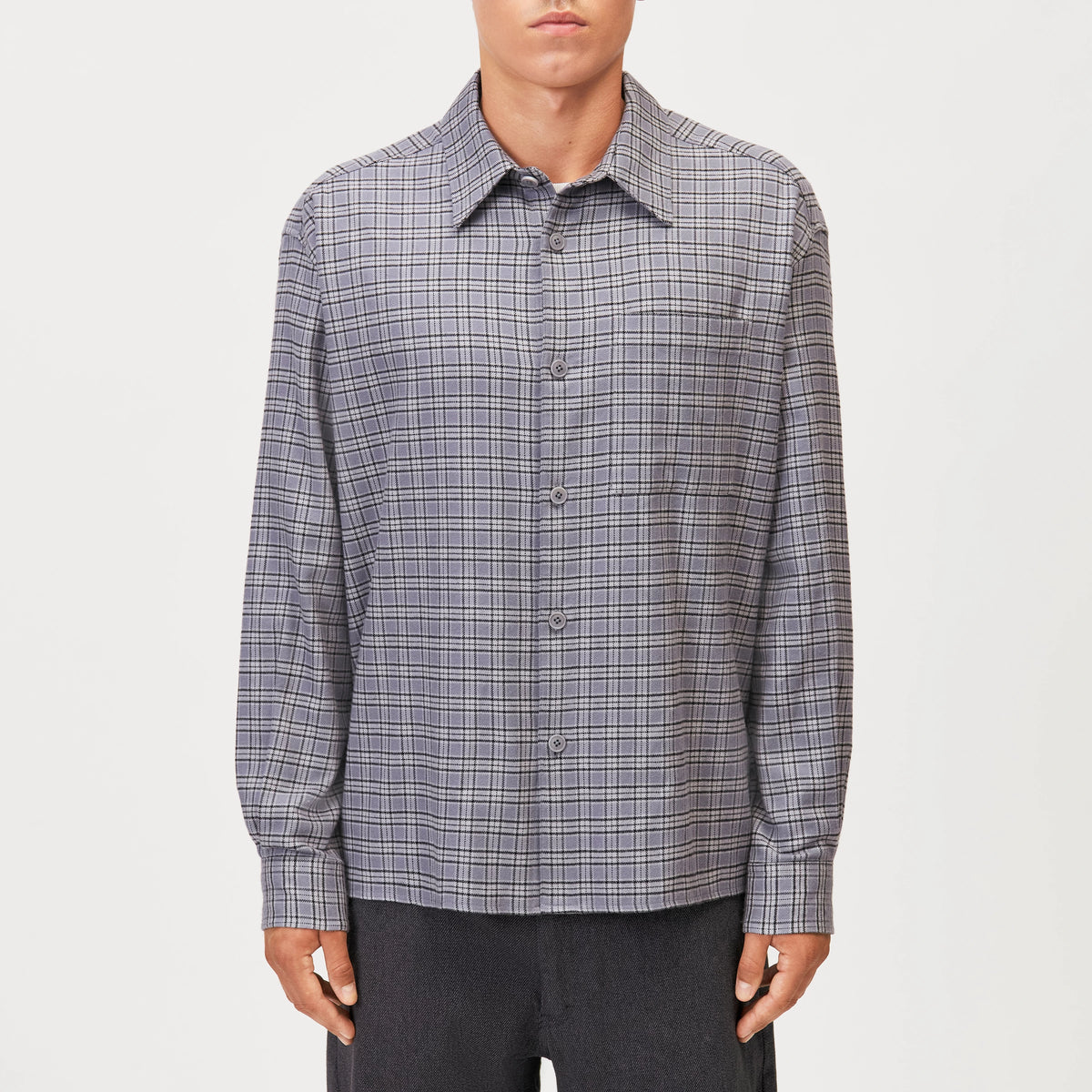 BAUNT MEN SHIRT grey 6310 | Bildmaterial bereitgestellt von SHOES.PLEASE.