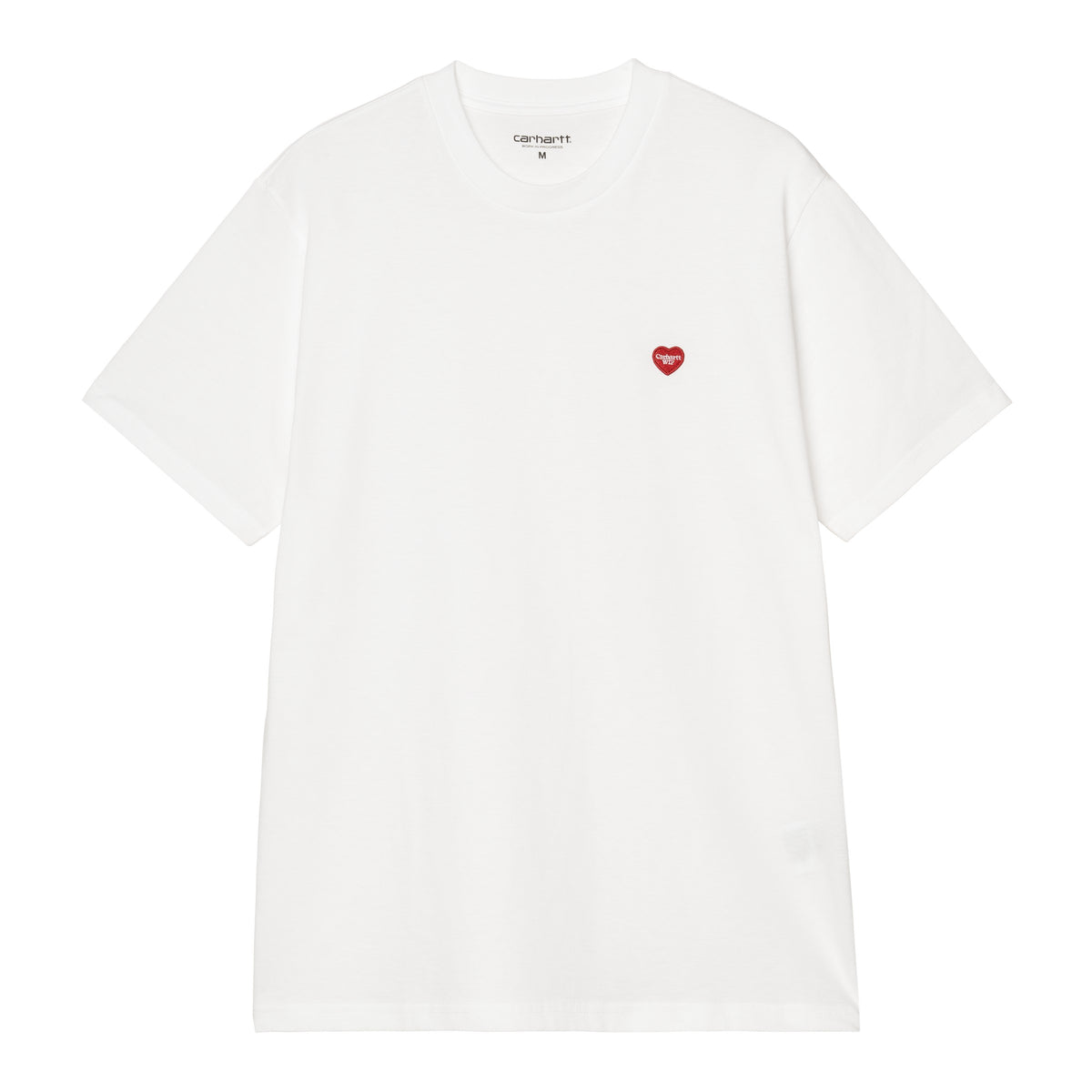 S/S Small Heart T-Shirt white / red | Bildmaterial bereitgestellt von SHOES.PLEASE.