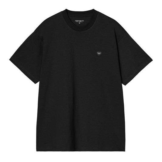 S/S Small Heart T-Shirt black / black