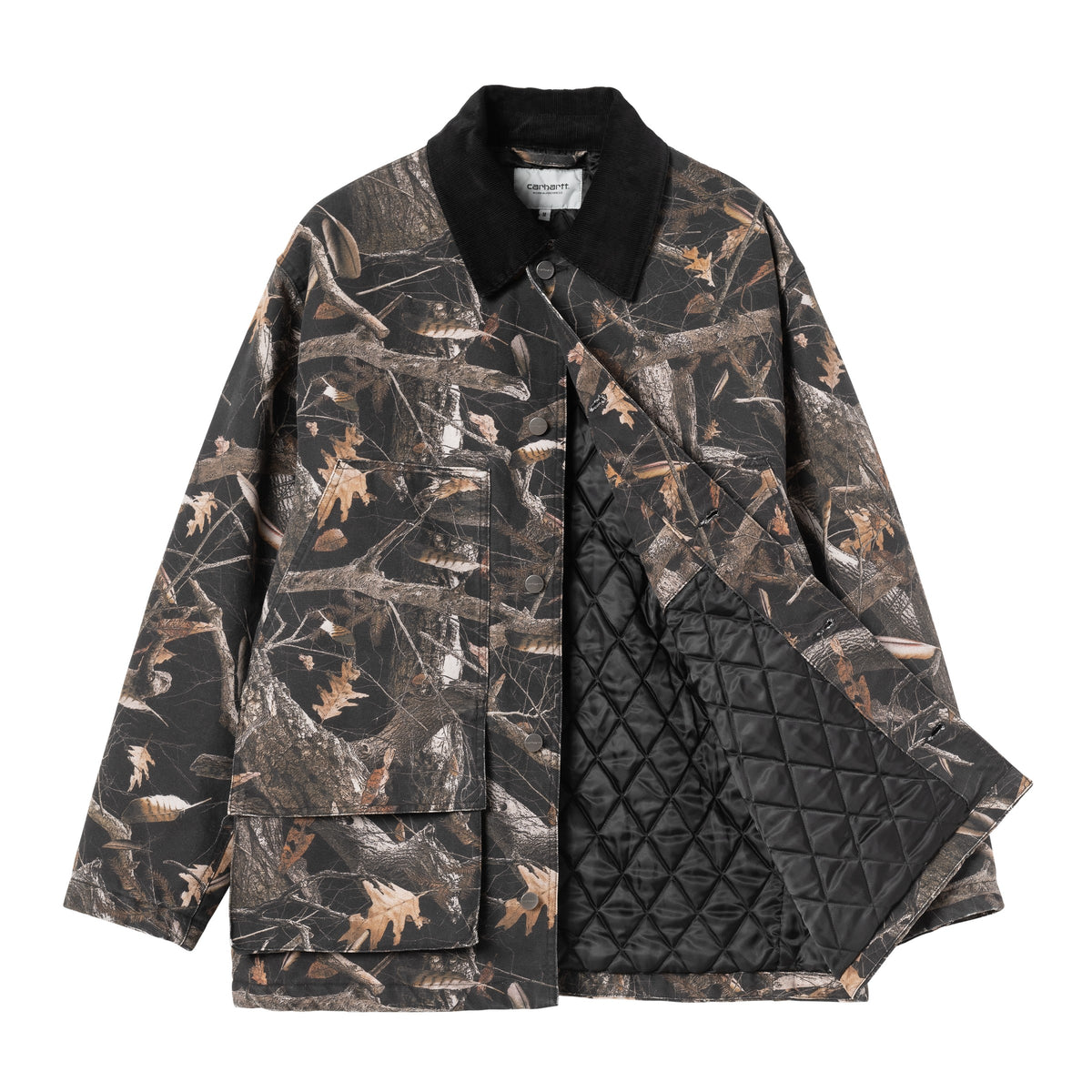 Lander Coat camo feather tree, black / black /stone washed | Bildmaterial bereitgestellt von SHOES.PLEASE.
