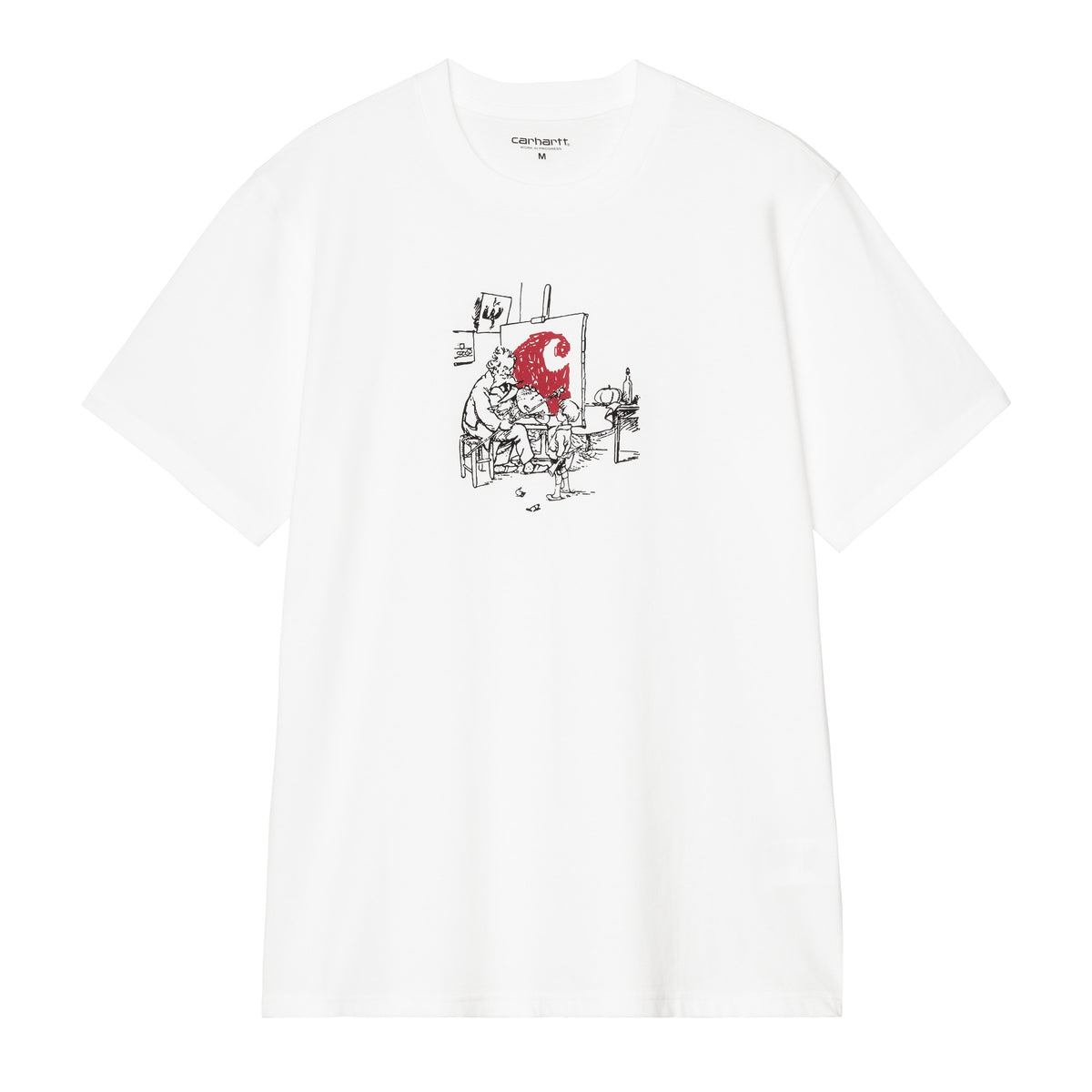 S/S Old Painter T-Shirt white | Bildmaterial bereitgestellt von SHOES.PLEASE.