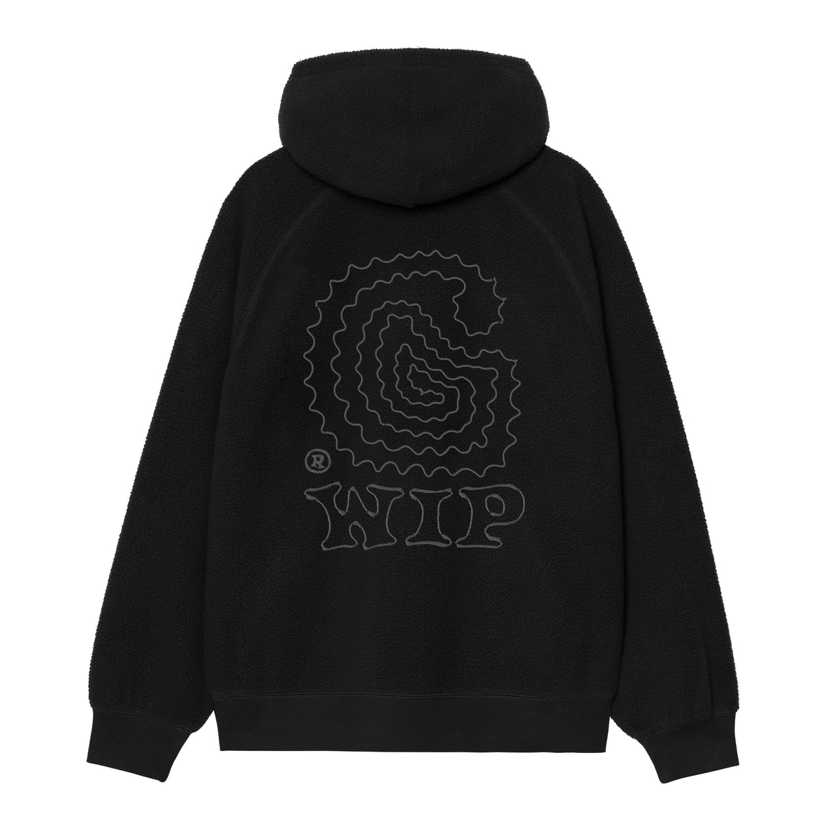 Hooded Limn C Fleece Sweat black | Bildmaterial bereitgestellt von SHOES.PLEASE.