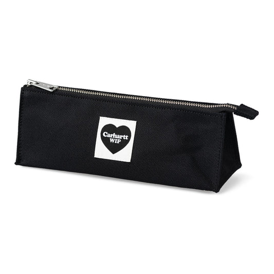 Heart Pencil Case black