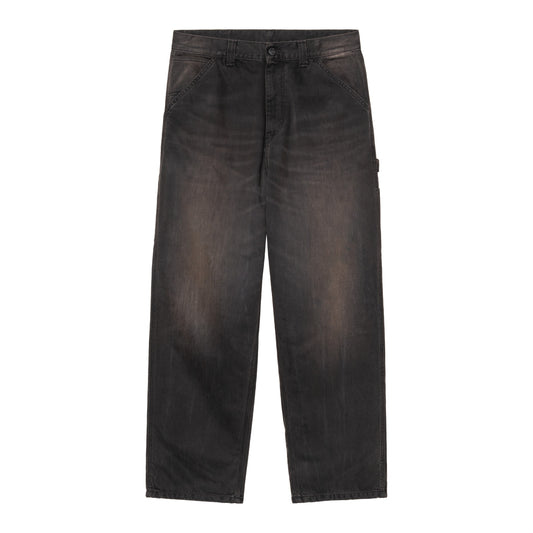 OG Single Knee Pant black /tobacco used wash