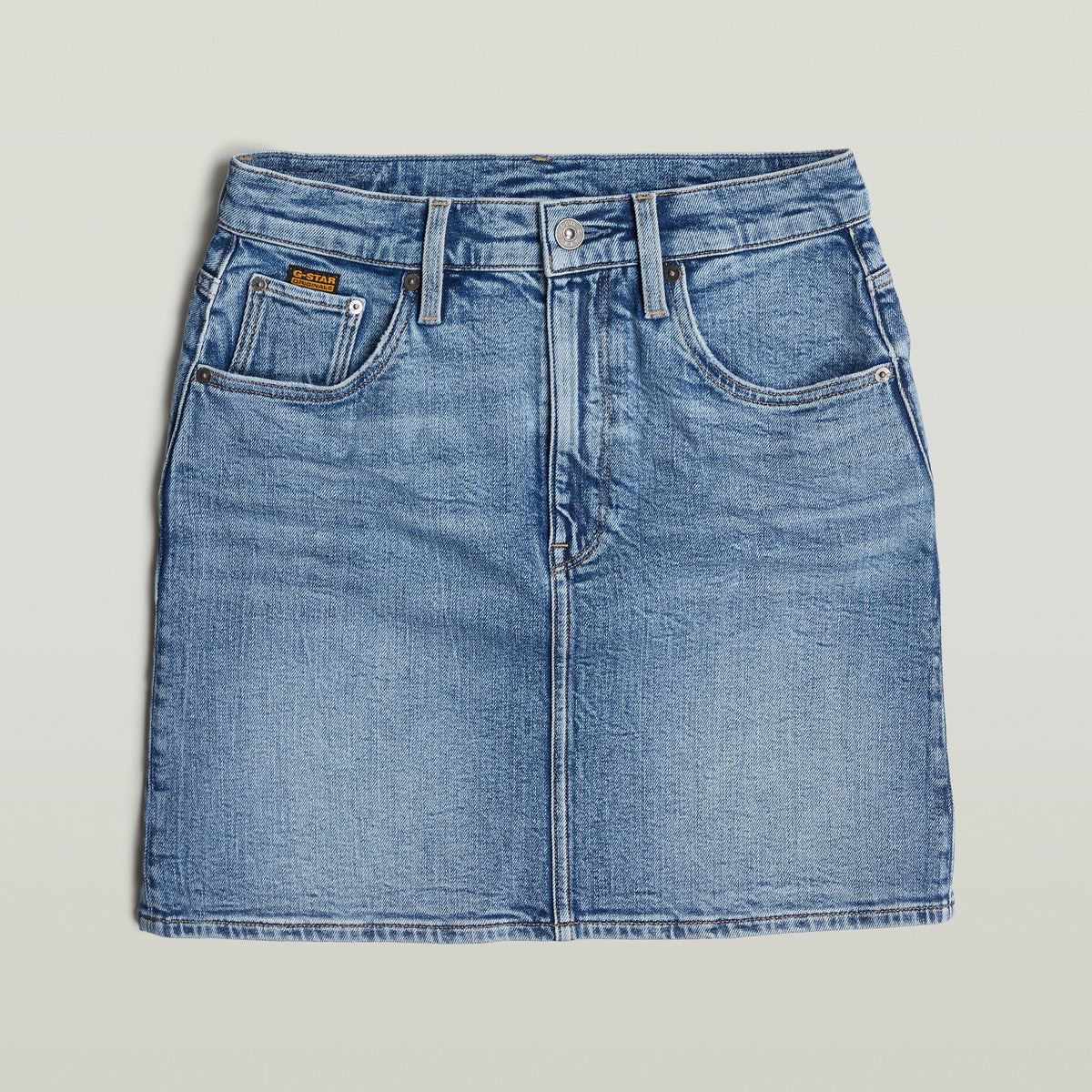 Viktoria Short Skirt Clean Edge wmn faded sea point blue | Bildmaterial bereitgestellt von SHOES.PLEASE.