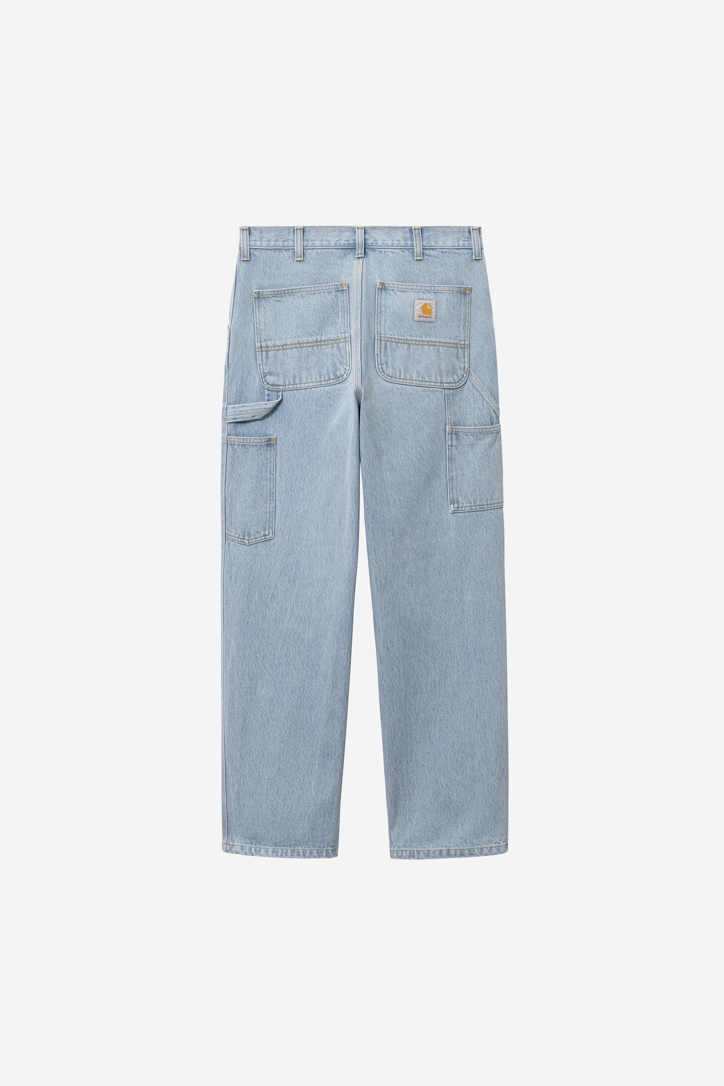 Single Knee Pant blue /heavy stone bleached | Bildmaterial bereitgestellt von SHOES.PLEASE.