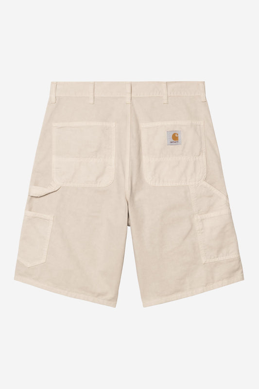 Single Knee Short fleur de sel /garment dyed