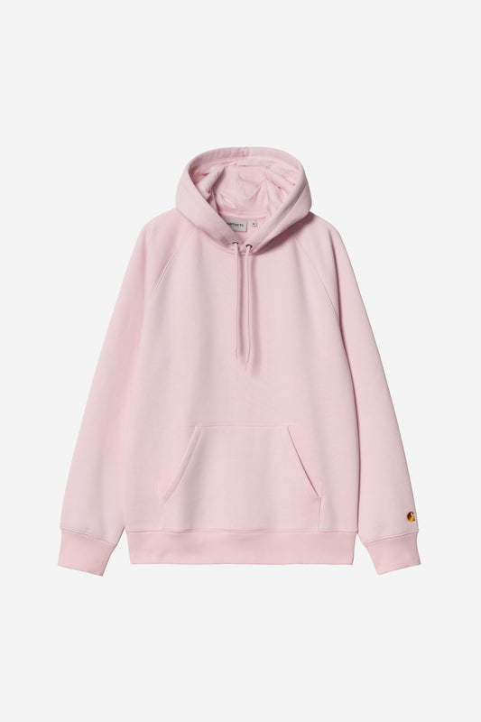 Hooded Chase Sweat air pink / gold /---