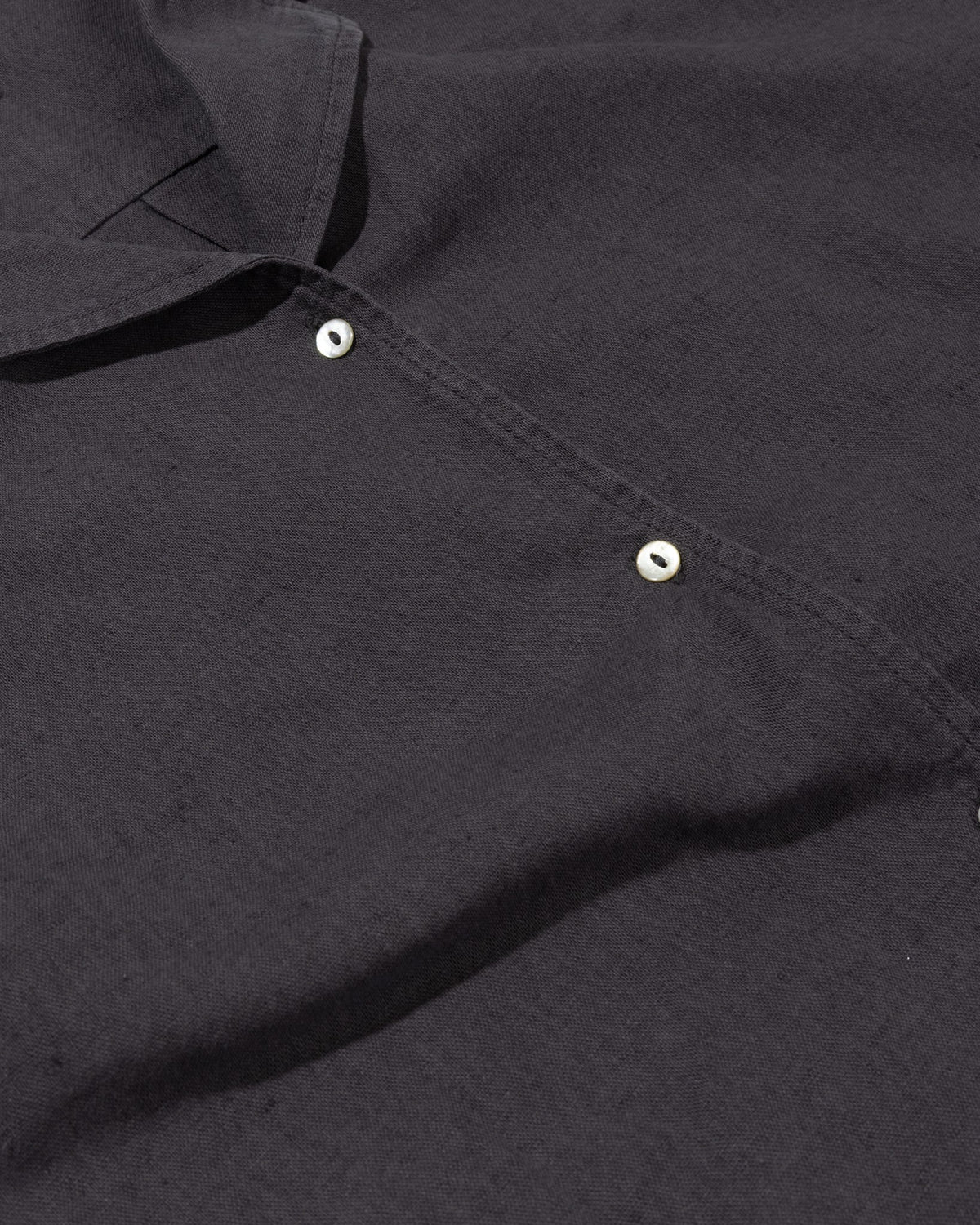 Cotton Linen Blouse steelblue | Bildmaterial bereitgestellt von SHOES.PLEASE.