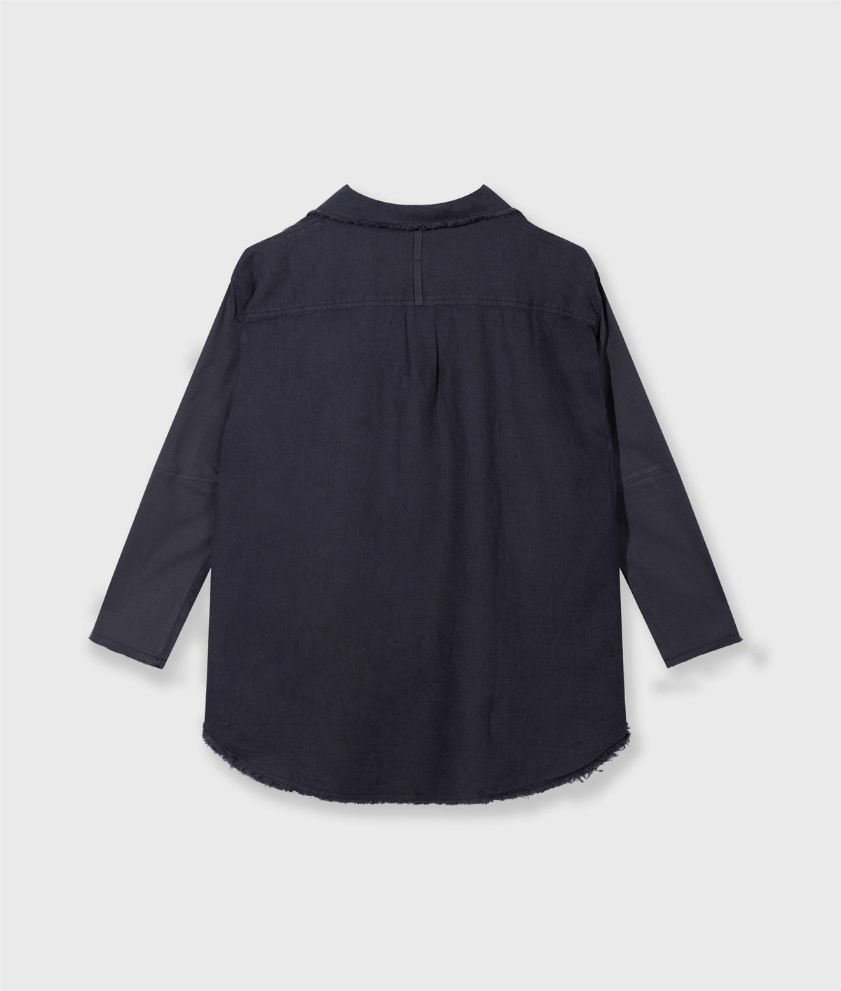 Cotton Linen Blouse steelblue | Bildmaterial bereitgestellt von SHOES.PLEASE.