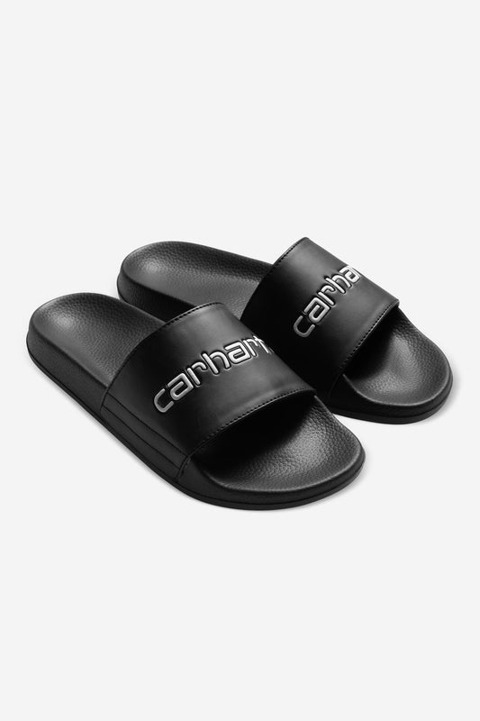 Carhartt WIP Slippers black / white /---