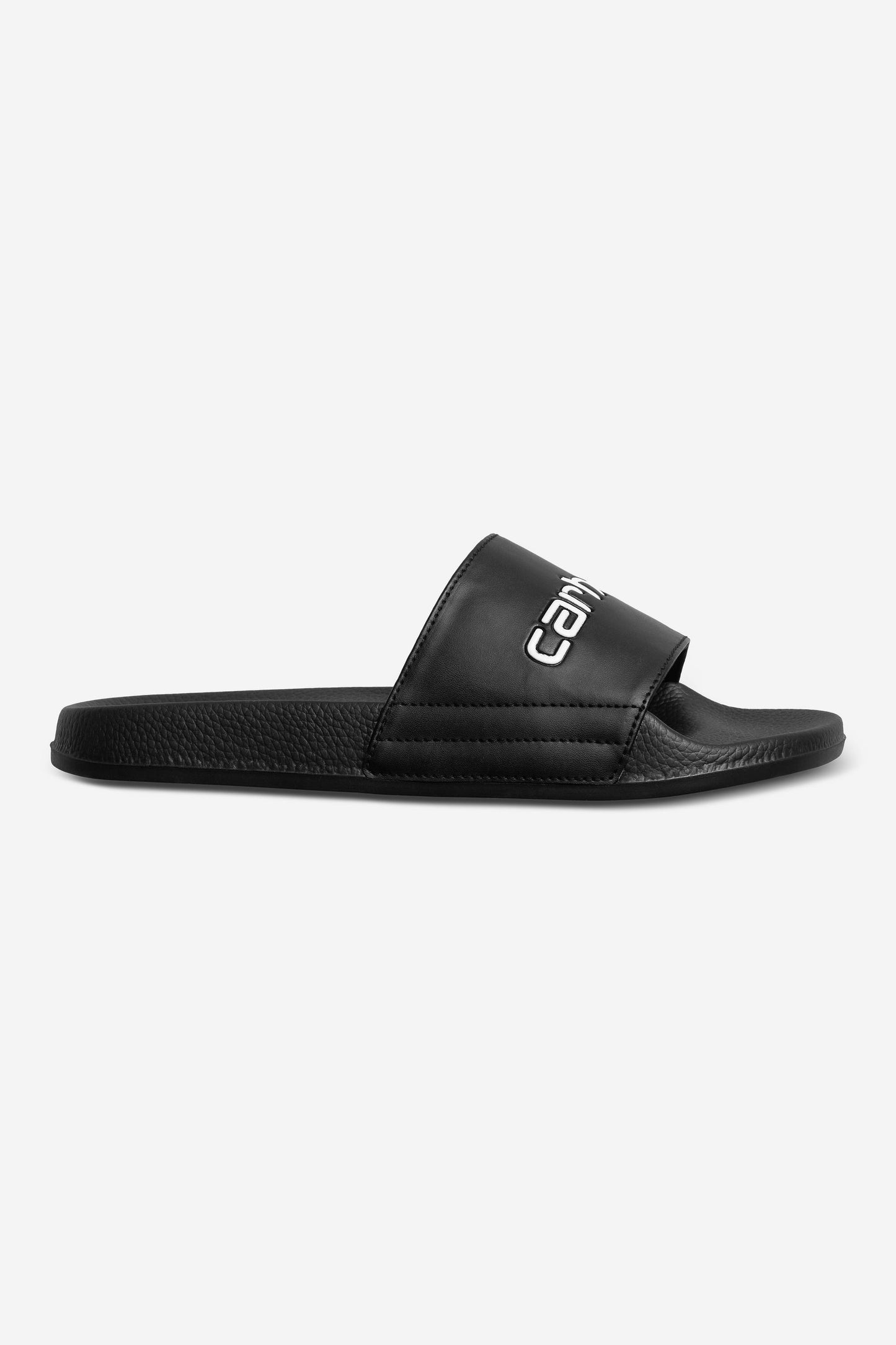 Carhartt WIP Slippers black / white /--- | Bildmaterial bereitgestellt von SHOES.PLEASE.