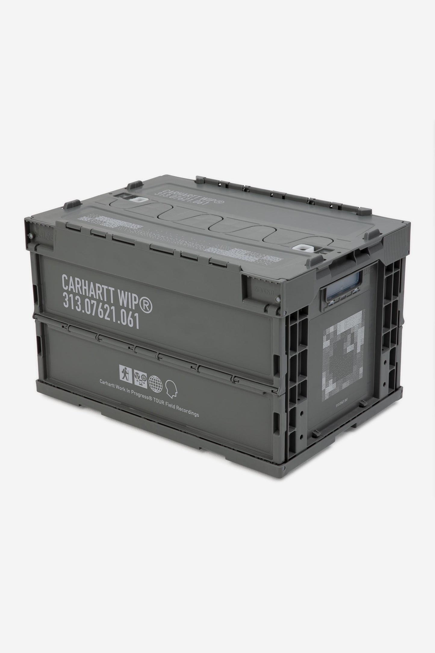 Tour Foldable Container smoke green / reflective /--- | Bildmaterial bereitgestellt von SHOES.PLEASE.