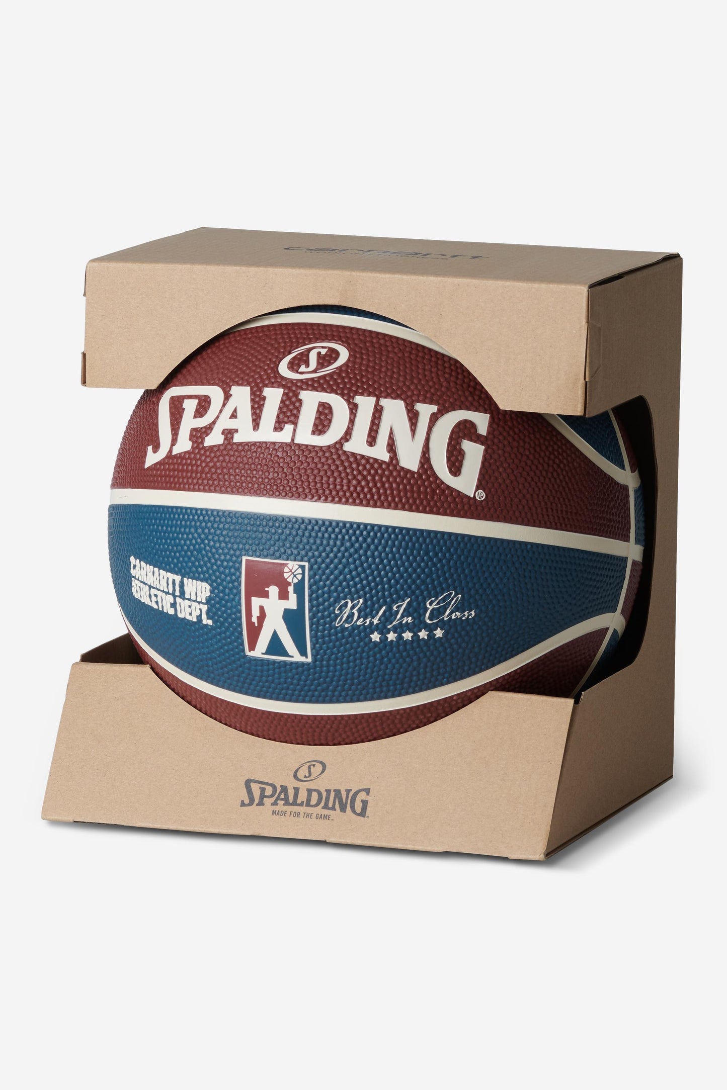 Spalding for Carhartt WIP Basketball mulberry dusky blue naturel | Bildmaterial bereitgestellt von SHOES.PLEASE.