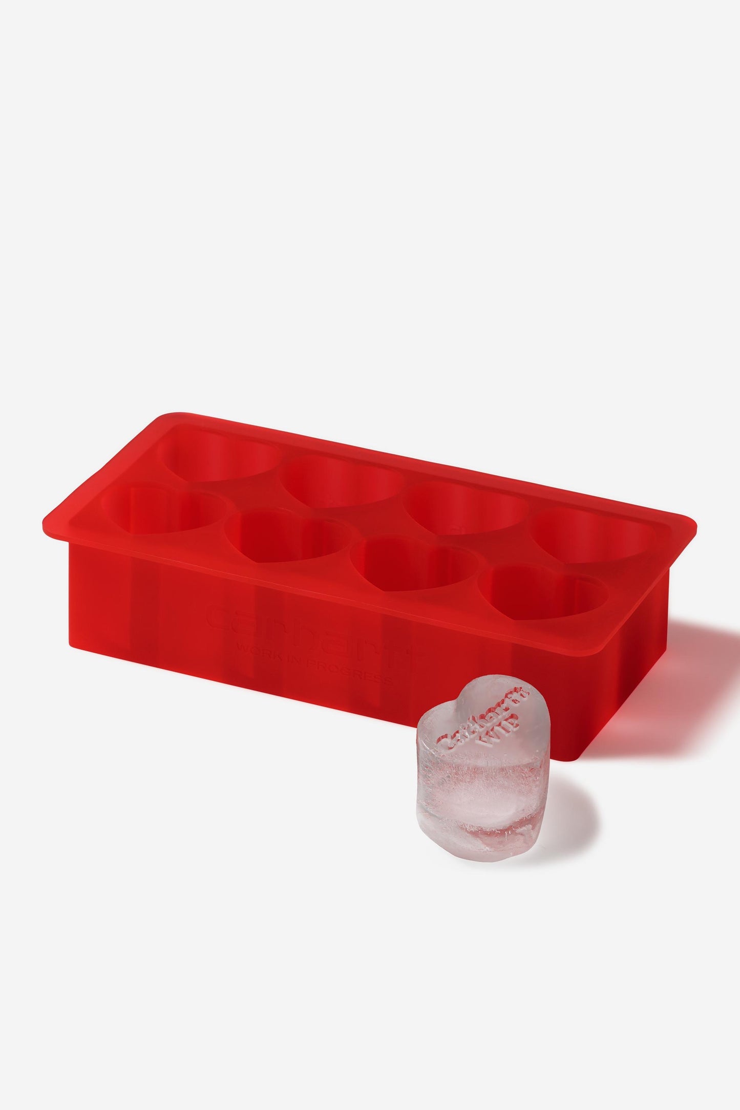 Heart Ice Cube Tray scarlet /--- | Bildmaterial bereitgestellt von SHOES.PLEASE.