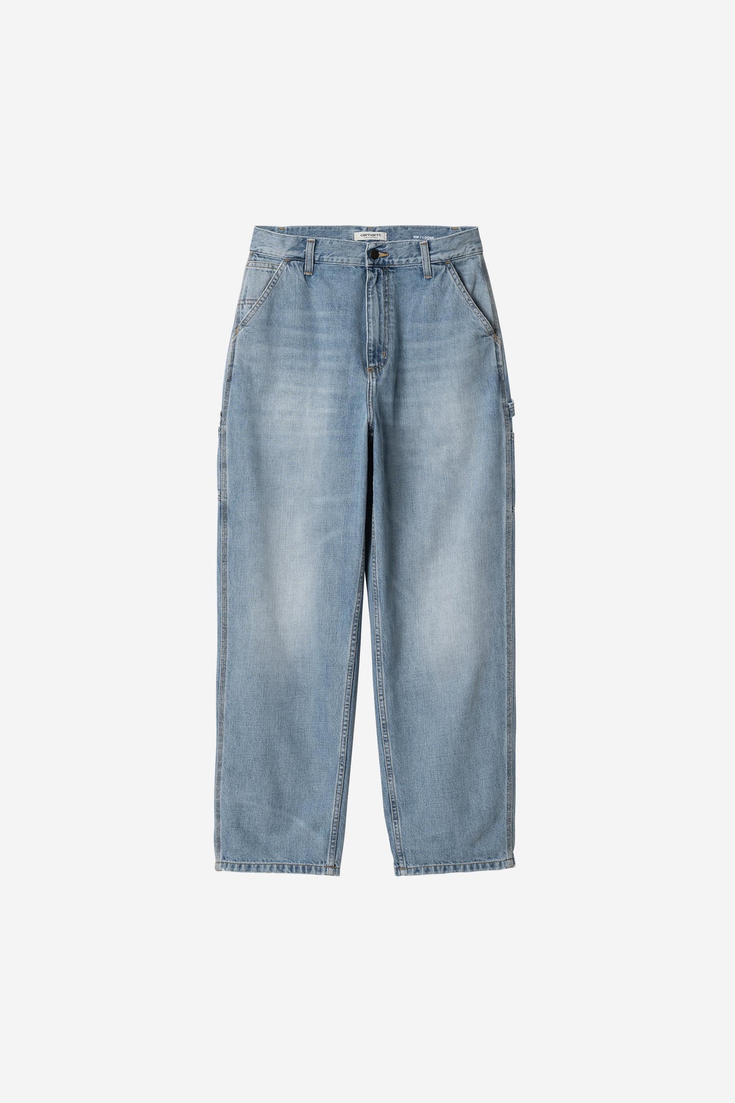 W' Brandon Single Knee Pant blue /burst washed | Bildmaterial bereitgestellt von SHOES.PLEASE.