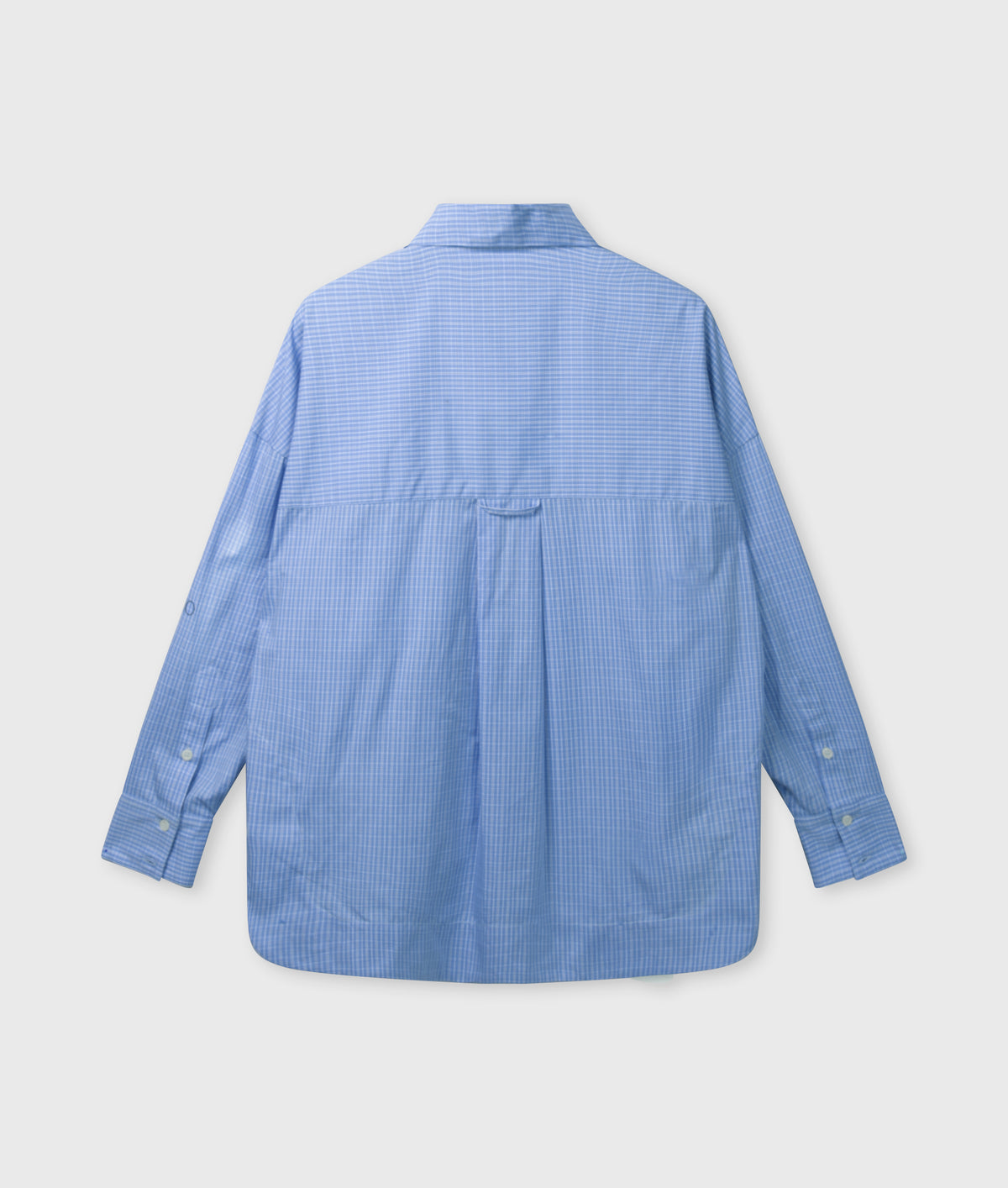 long sleeve shirt check ultramarine | Bildmaterial bereitgestellt von SHOES.PLEASE.