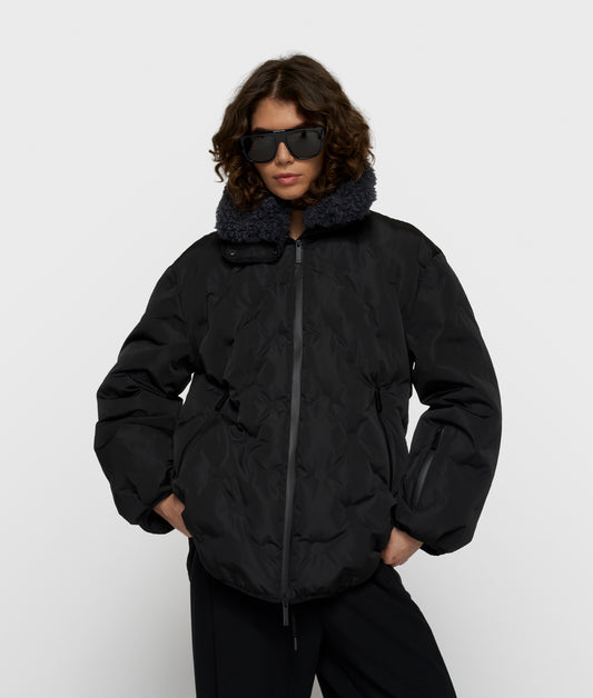 the darling coat black