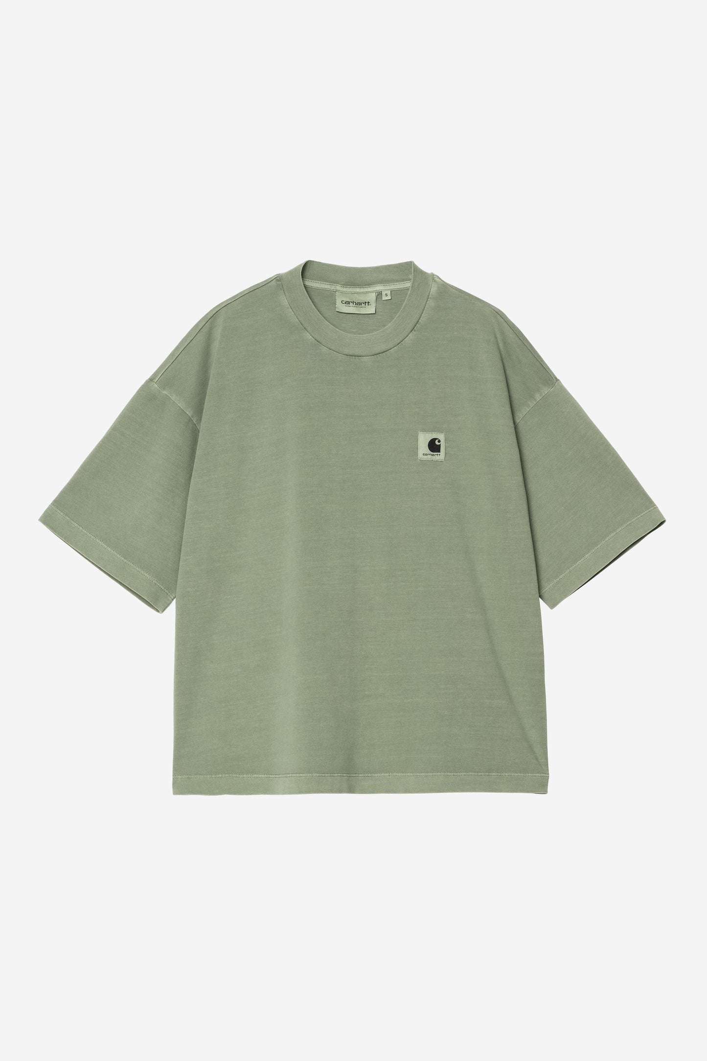 W' S/S Nelson T-Shirt park /garment dyed | Bildmaterial bereitgestellt von SHOES.PLEASE.