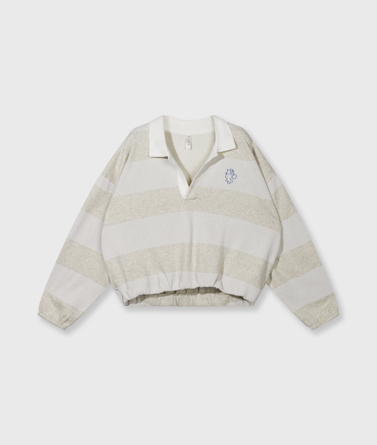 balloon sweater stripes soft white melee | Bildmaterial bereitgestellt von SHOES.PLEASE.