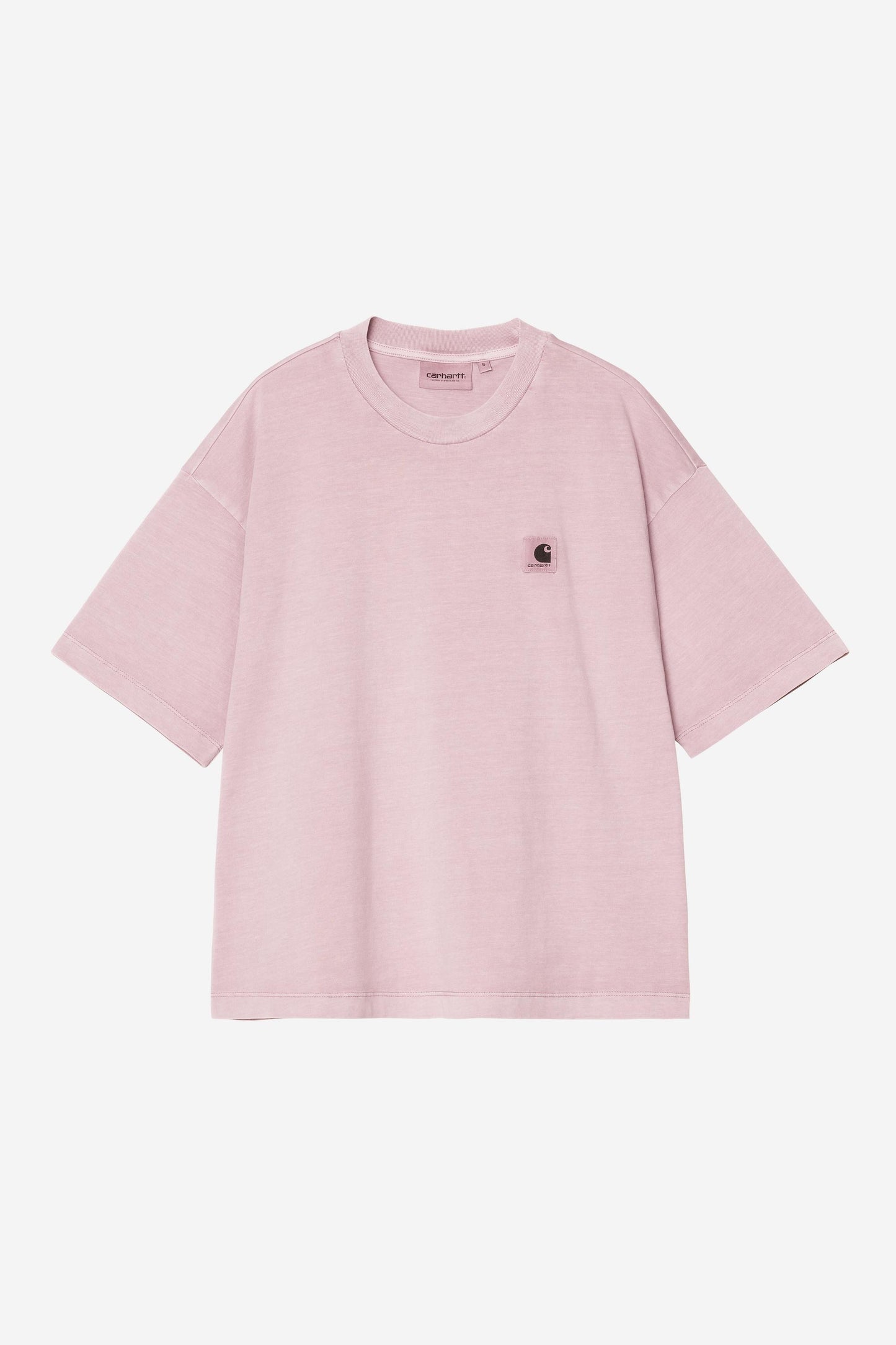 W' S/S Nelson T-Shirt hortensia /garment dyed | Bildmaterial bereitgestellt von SHOES.PLEASE.