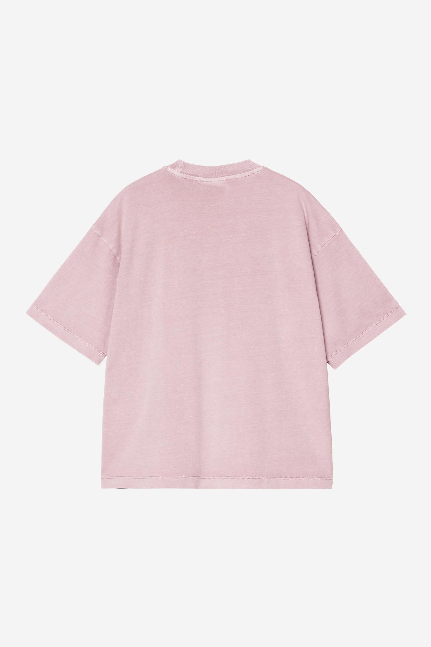 W' S/S Nelson T-Shirt hortensia /garment dyed | Bildmaterial bereitgestellt von SHOES.PLEASE.