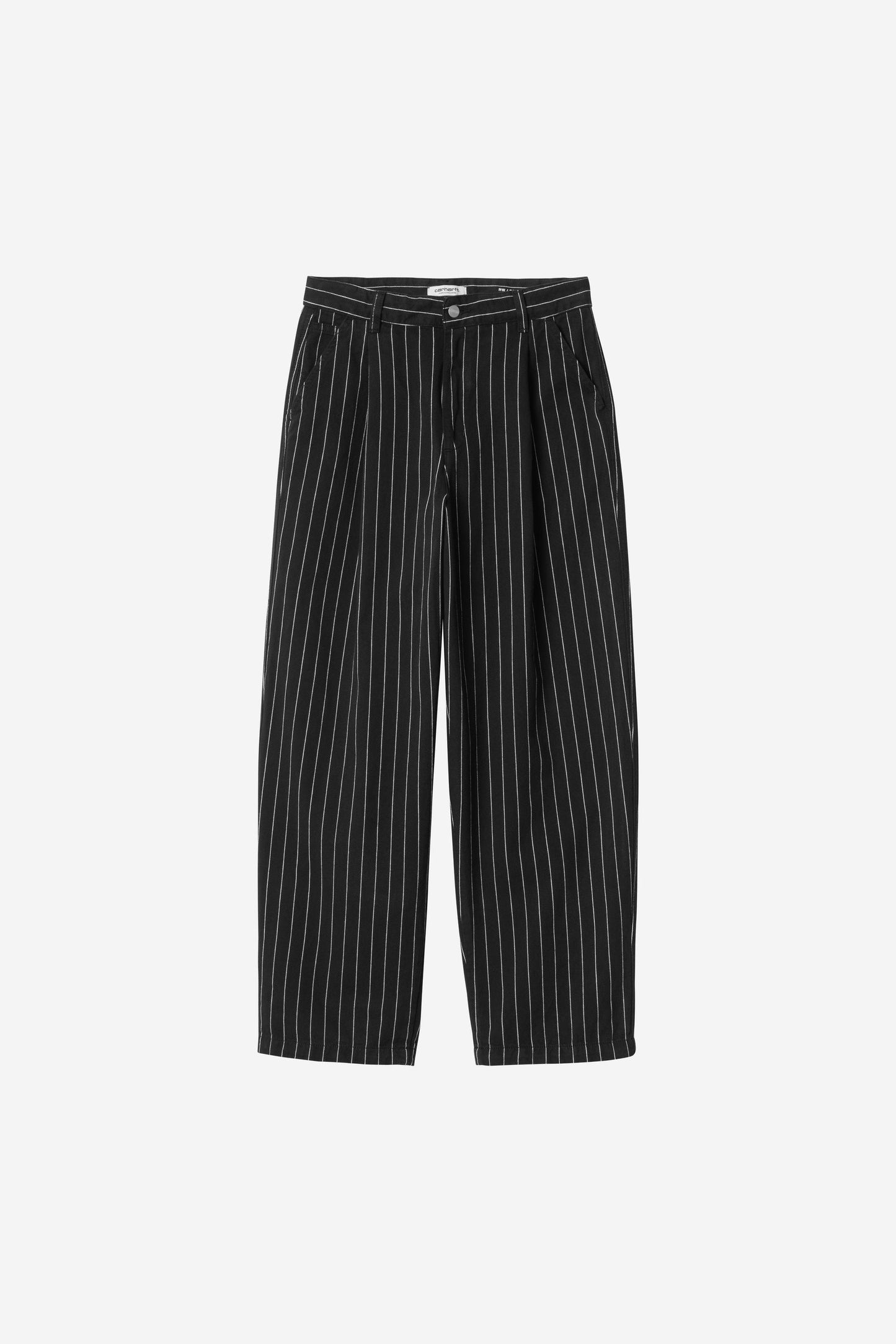 W' Hendry Pant seaton stripe, black / wax /rinsed | Bildmaterial bereitgestellt von SHOES.PLEASE.