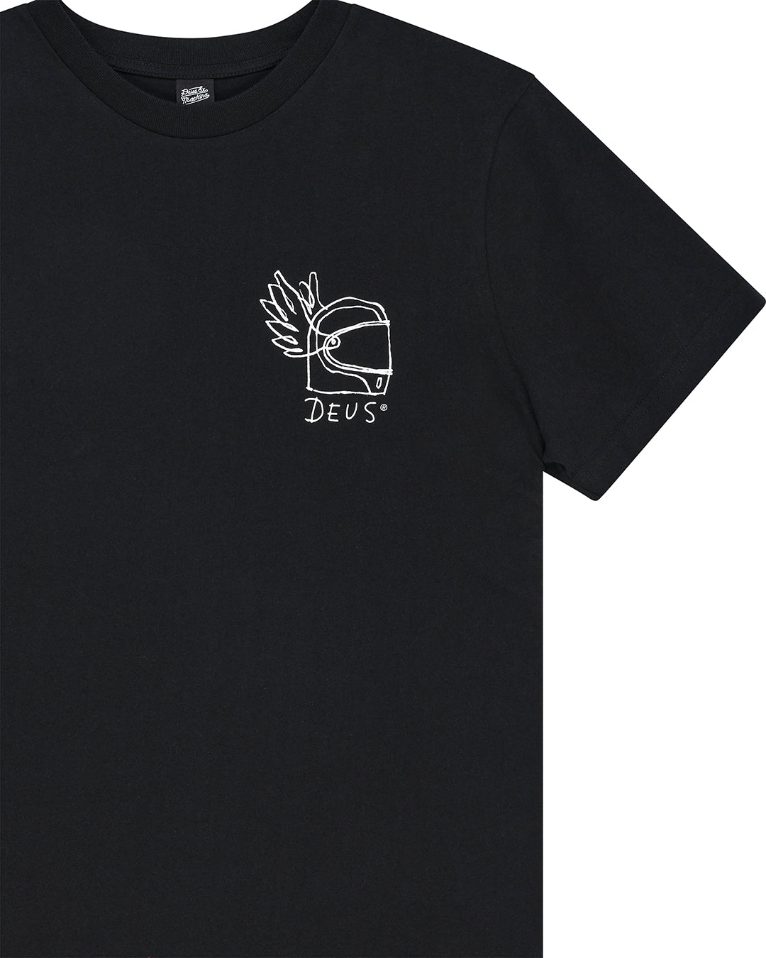 Harajuku Helmet Tee blk | Bildmaterial bereitgestellt von SHOES.PLEASE.