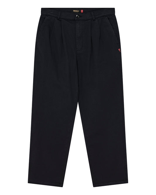 Otto Pleated Pant blk
