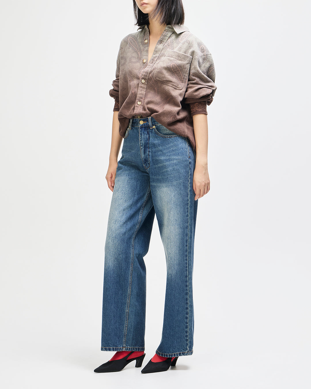 Turiya LS Shirt mos | Bildmaterial bereitgestellt von SHOES.PLEASE.