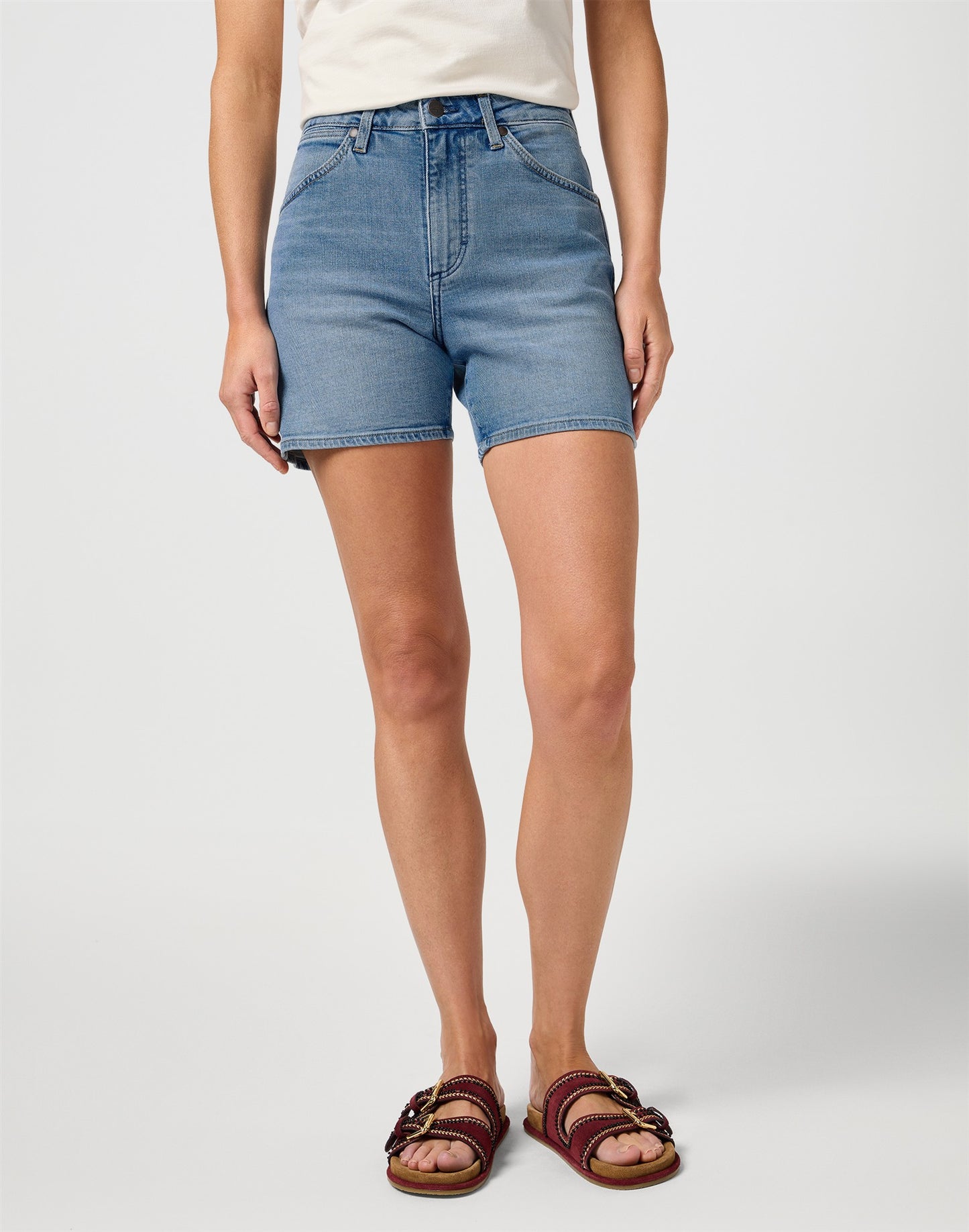 COWBOY SHORT 5 INCH BROKEN IN denim blue | Bildmaterial bereitgestellt von SHOES.PLEASE.
