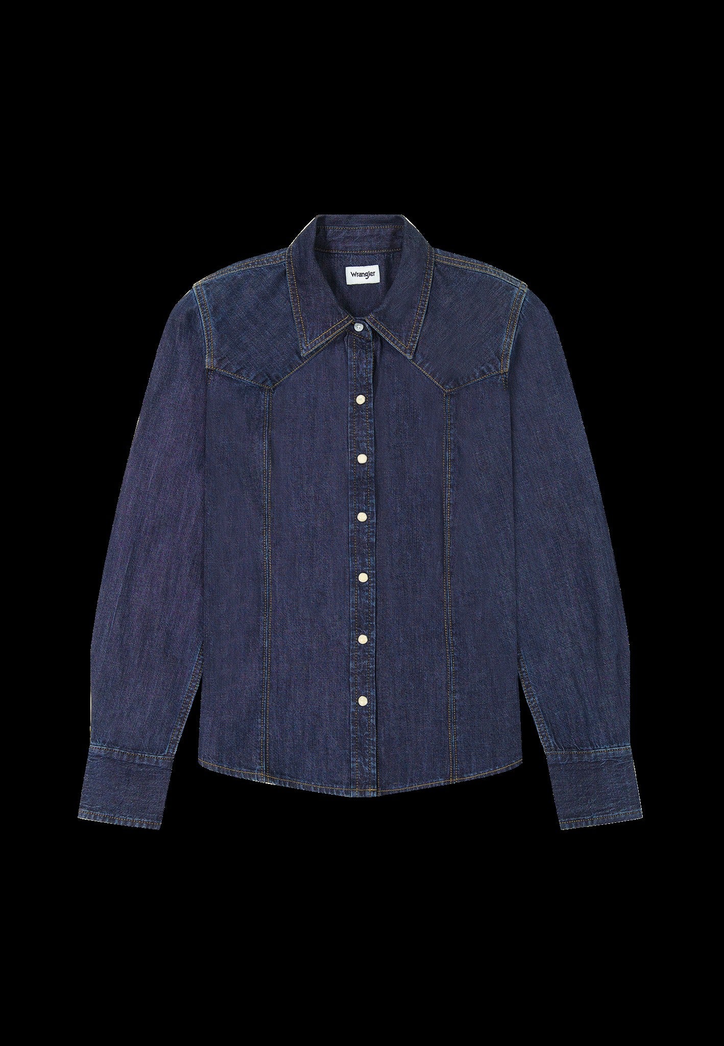 EXAG YOKE SHIRT SADDLE denim blue | Bildmaterial bereitgestellt von SHOES.PLEASE.