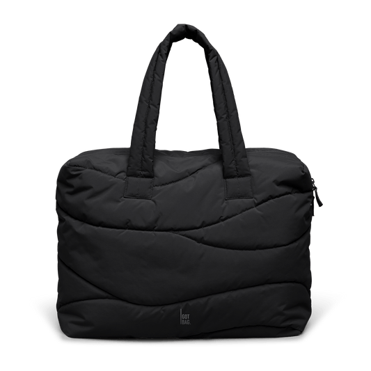 Wavy Puffer Everyday Bag black