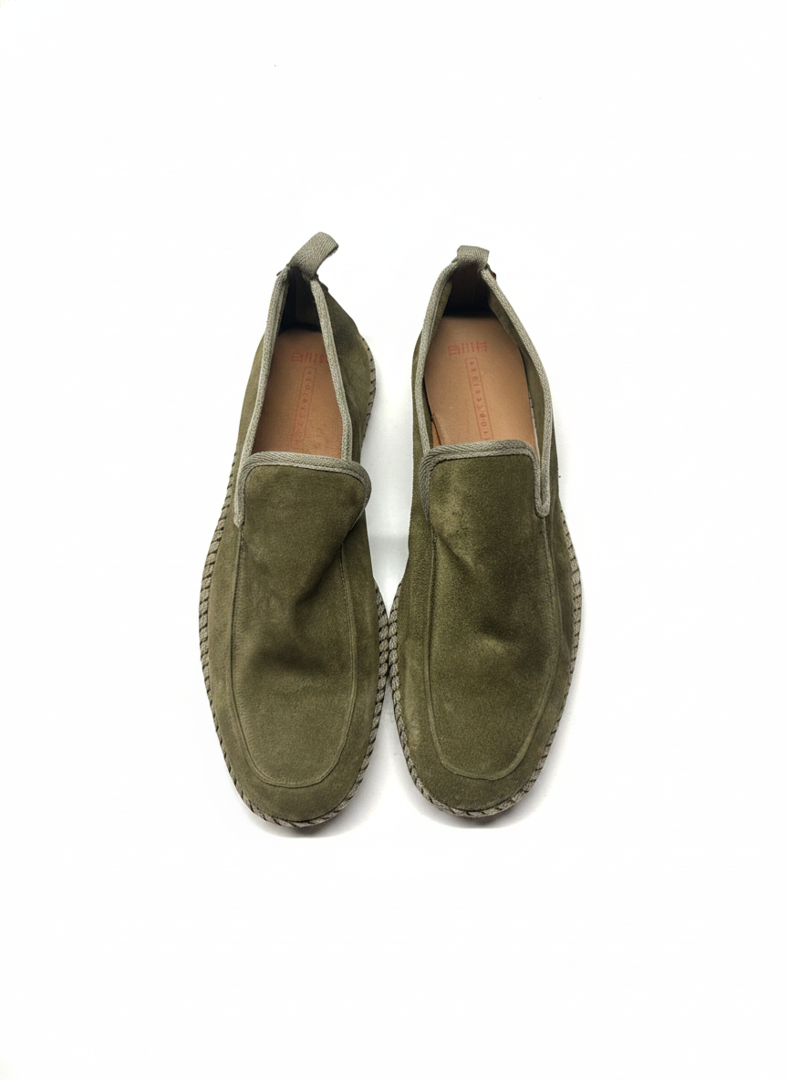 Myama Man Suede kaki | Bildmaterial bereitgestellt von SHOES.PLEASE.