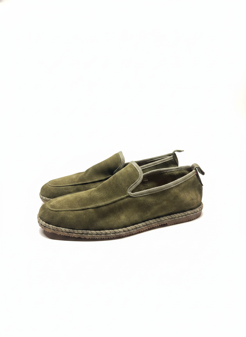 Myama Man Suede kaki | Bildmaterial bereitgestellt von SHOES.PLEASE.